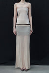 SWAYING/KNIT base tube top SWBM03 skin color